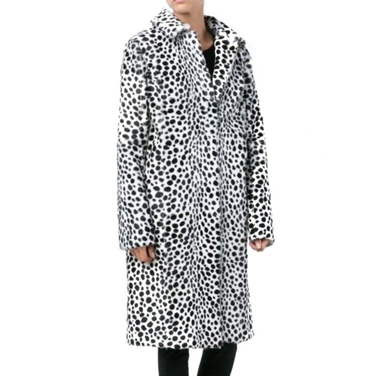 Shop Givenchy Printed Goat Hair Coat In White