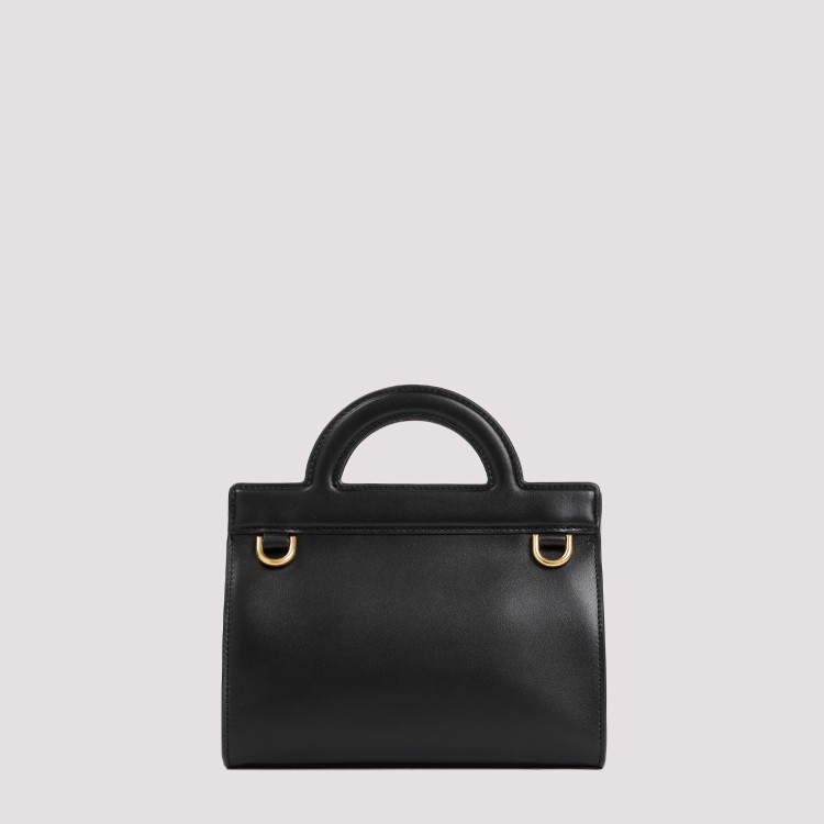 Shop Valentino Black Leather Mini Cross Body Bag