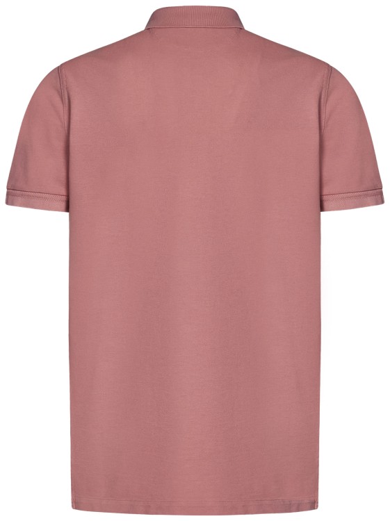 Shop Tom Ford Short-sleeved Tennis Polo Shirt In Pink