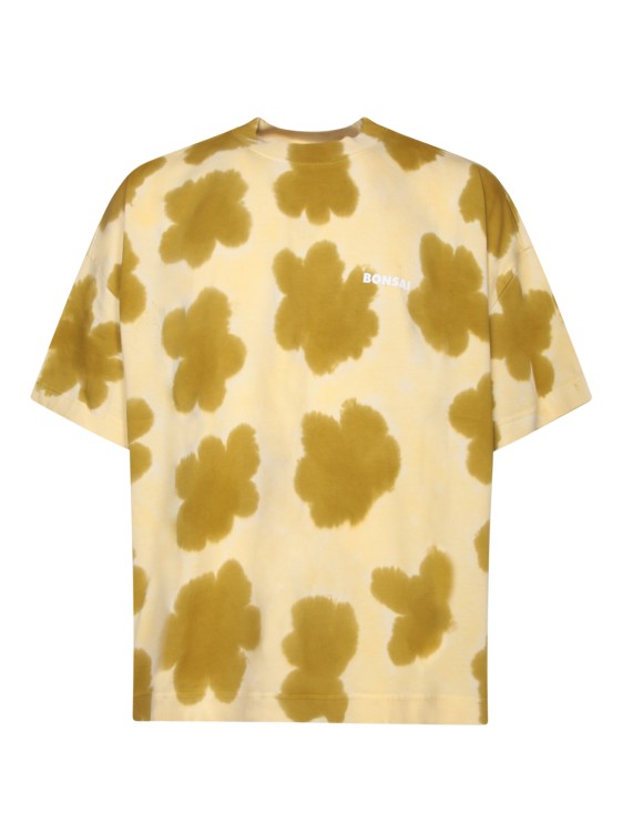 Bonsai Cotton T-shirt In Gold