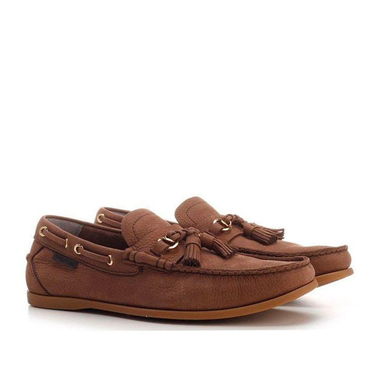 Shop Tom Ford Robin Tassel Loafers In Brown