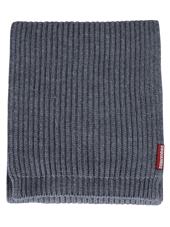Shop Dsquared2 Scarf-beanie Set In Grey